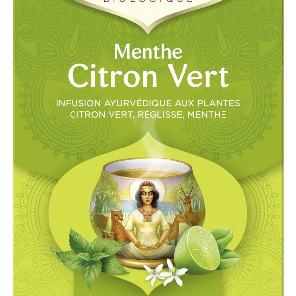 YOGI TEA Menthe Citron vert 17 Infusettes