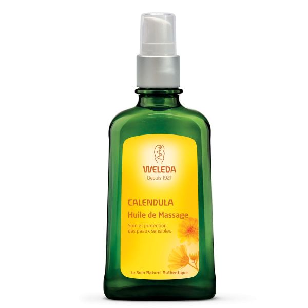 Huile de massage au calendula Weleda