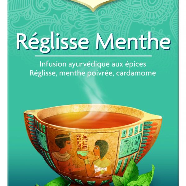 YOGI TEA Réglisse Menthe 17 Infusettes