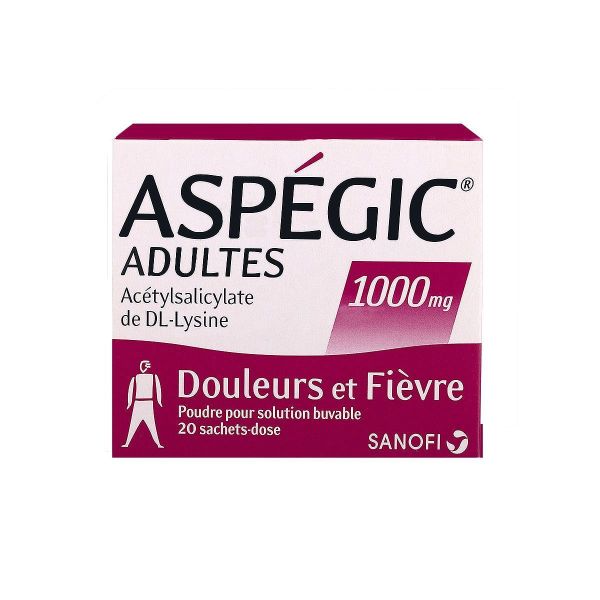 Aspegic  1000Mg    Pdr Sac 20