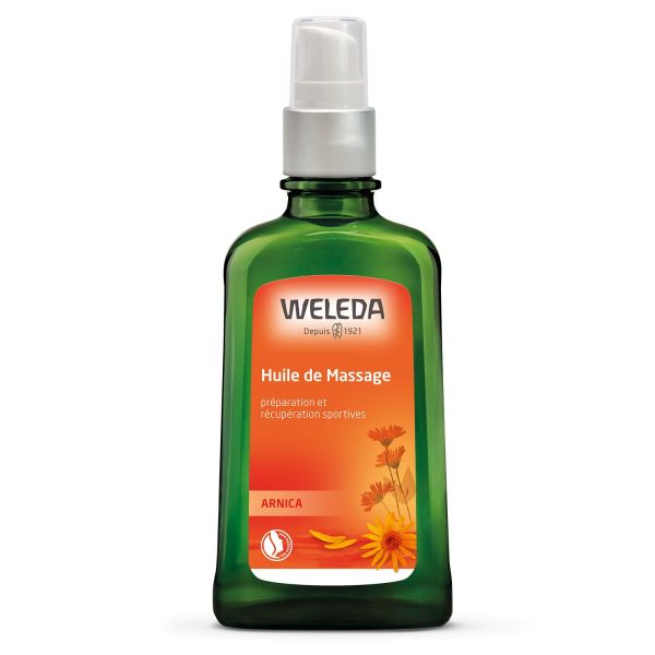 Huile de massage à l'arnica 100mL Weleda