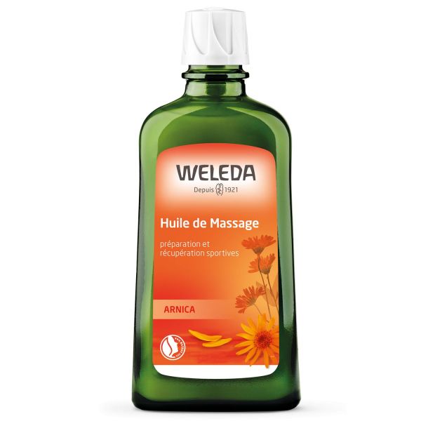 Huile de massage à l'arnica 200mL Weleda